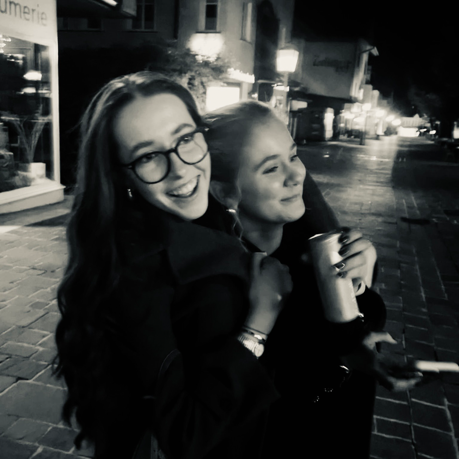 Meine Mitbewohnerin und ich